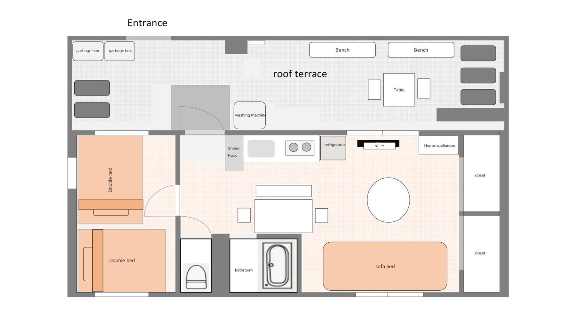 V.Close To Nishi-Shinjuku/Frwif/ Roof Top Terrace طوكيو المظهر الخارجي الصورة